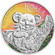 2026 $1 Brisbane Money Expo Koala Coloured 1oz Silver Coin