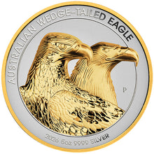 2026 $8 Wedge-tailed Eagle Enhanced UHR Gilded 5oz Silver Coin