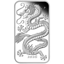 2026 $1 Dragon Rectangular 1oz Silver Proof Coin