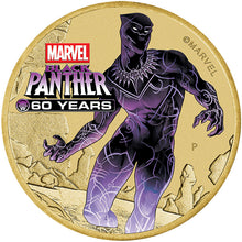 2026 Tuvalu $1 Marvel's Black Panther 60 Years Stamp and Coin Cover