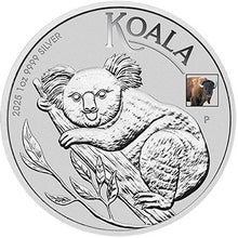 2025 $1 ANA Coin Show Koala w/ Bison Privy 1oz Silver Coin