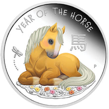 2026 Tuvalu 50c Baby Horse 1/2oz Silver Proof Coin