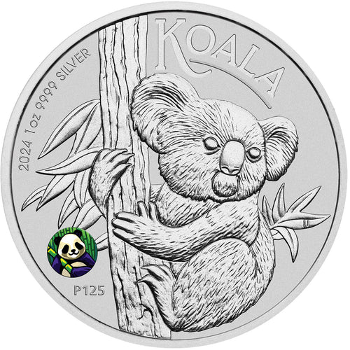 2024 $1 BICE Koala  Panda Privy 1oz Silver Coin