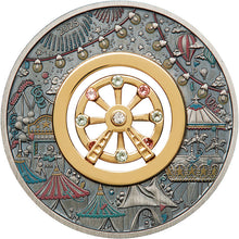 2025 Tuvalu $2 Ferris Wheel 2oz Silver Coin