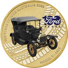 2025 $1 100yrs of Ford Australia Model T Stamp & Coin Cover