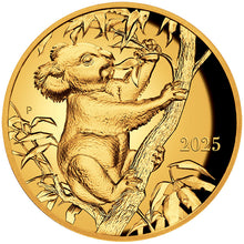 2025 $100 Koala by Beth Zaiken Ultra High Relief 1oz Gold Coin