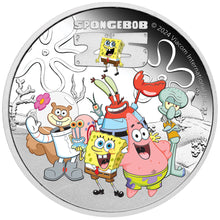 2024 Tuvalu $1 SpongeBob & Friends 1oz Silver Proof Coin