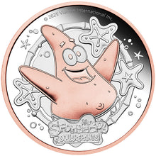 2025 Tuvalu $2 SpongeBob SquarePants - Patrick Star Gilded  2oz Silver Proof Coin