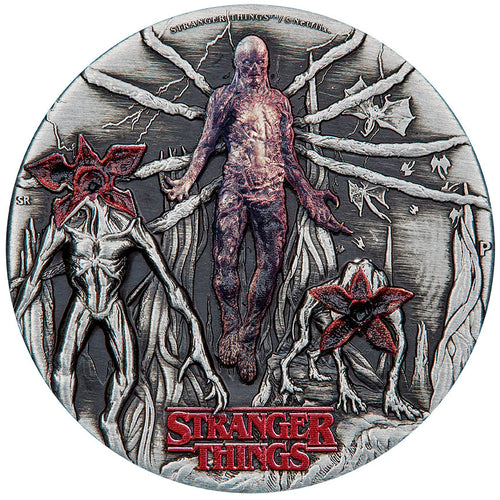 2026 Tuvalu $2 Stranger Things - Villains 2oz Silver Antique-finish Coin