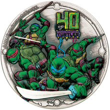 2024 Tuvalu $2 TMNT 40th Ann. 2oz Silver Coin