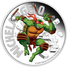 2024 Tuvalu $1 TMNT Michelangelo 1oz Silver Proof Coin