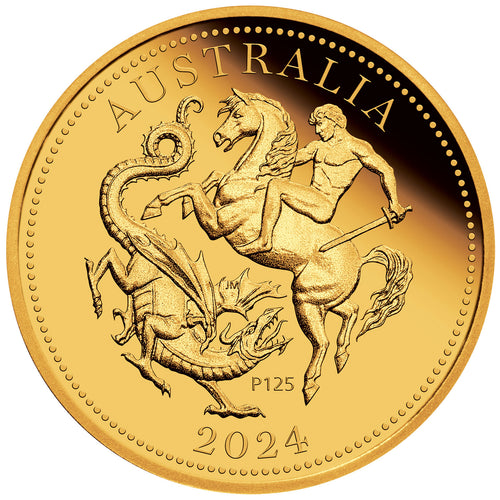 2024 $5 Australia Quarter Sovereign Gold Proof Coin