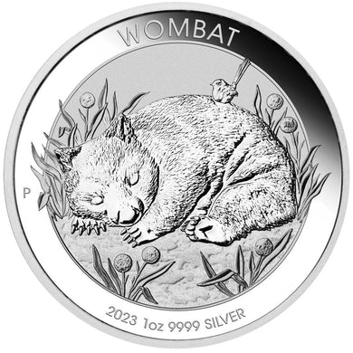 2023 $1 Wombat 1oz Silver BU