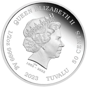 2023 Tuvalu 50c Finding Nemo 1/2oz Silver Proof Coin