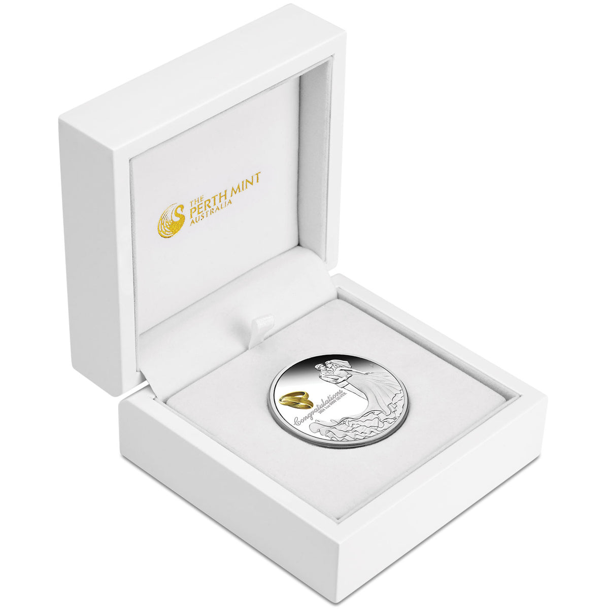 2024 $1 Wedding 1oz Silver Proof Coin – Melbourne Coins & Collectables ...