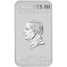 2026 $1 Year of the Horse Rectangular Coloured 1oz Silver Coin in Card