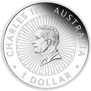 2025 $1 Great Southern Land Snakeskin Jasper 1oz Silver Proof Coin