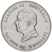 2025 $2 Emu Utingat  2oz Silver Coin