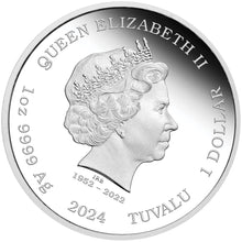 2024 Tuvalu $1 James Bond Legacy Daniel Craig 1oz Silver Proof Coin