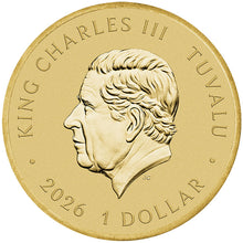 2026 Tuvalu $1 Chinese New Year Stamp & Coin Cover (PNC)