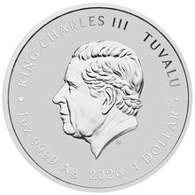 2026 Tuvalu $1 Stranger Things - The Upside Down 1oz Silver Coin