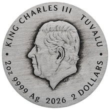 2026 Tuvalu $2 Stranger Things - Villains 2oz Silver Antique-finish Coin