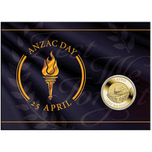 2026 $1 ANZAC Day Coin In Card