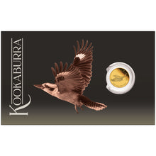 2026 $2 Mini Kookaburra 0.5g Gold Proof Coin in Card