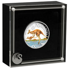 2026 $1  Kangaroo Coloured High Relief 1oz Silver Proof Coin