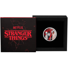 2026 50c Tuvalu Stranger Things - Eleven & Vecna 1/2oz Silver Coloured Coin
