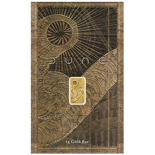 2026 Dune 1gram Gold Collectable Minted Bar