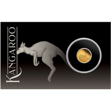 2025 $2 Mini Roo 0.5g Gold Proof Coin in Card