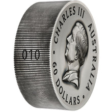 2025 $60 Butterfly Antique-Finish 2kg Silver Coin