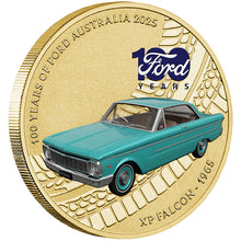 2025 $1 100yrs of Ford Australia XP Falcon Stamp & Coin Cover