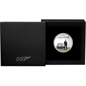 2024 Tuvalu $1 Bond - Daniel Craig DB5 1oz Silver Proof Coin