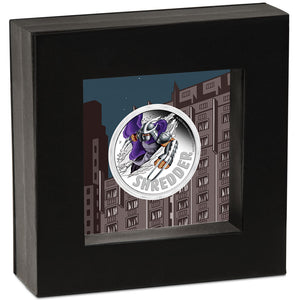 2024 Tuvalu $1 Teenage Mutant Ninja Turtles Shredder 1oz Silver Proof Coin