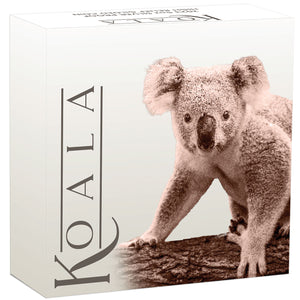 2024 $8 Koala Pink Gilded High Relief 5oz Silver Proof Coin