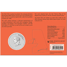 2025 $1 Brisbane Money Expo Koala Coloured 1oz Silver Coin in Card