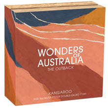 2026 $8 Wonders of Australia - Outback Kangaroo Gilded 5oz Silver Proof Coin
