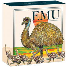2026 $1 Emu Coloured 1oz Silver Coin