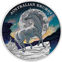 2026 $ Brumby Coloured 1oz Silver Coin