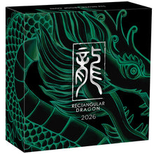 2026 $1 Dragon Rectangular 1oz Silver Proof Coin