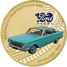 2025 $1 100yrs of Ford Australia XP Falcon Stamp & Coin Cover