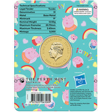 2026 Tuvalu $1 Peppa Pig - Family Collector Coin in Card
