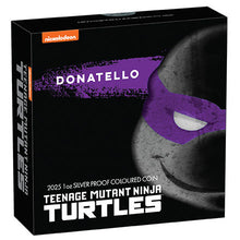 2025 Tuvalu $1 TMNT Donatello 1oz Silver Proof Coin