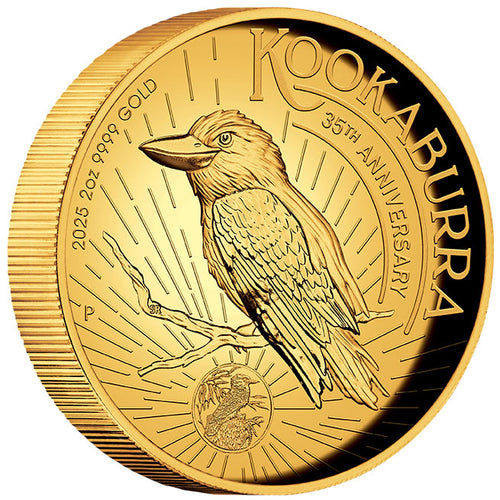 2025 $200 Kookaburra High Relief 2oz Gold Proof Coin