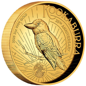 2025 $200 Kookaburra High Relief 2oz Gold Proof Coin