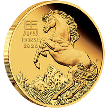 2026 $25 Year of the Horse 1/4oz Gold proof Coin