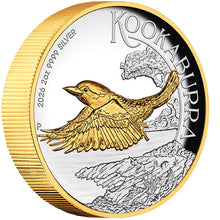 2026 $2 Kookaburra High Relief Gilded 2oz Silver Proof  Coin