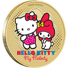 2026 Tuvalu $1 Hello Kitty & My Melody Stamp & Coin Cover